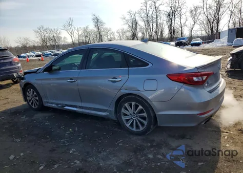 2017 Hyundai Sonata Sport z USA, uszkodzony, nr VIN 5NPE34AF6HH483676